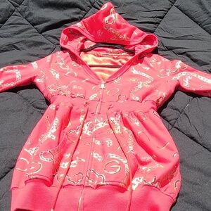 VINTAGE WOMEN'S COOGI HOODIE - ZIP-FRONT